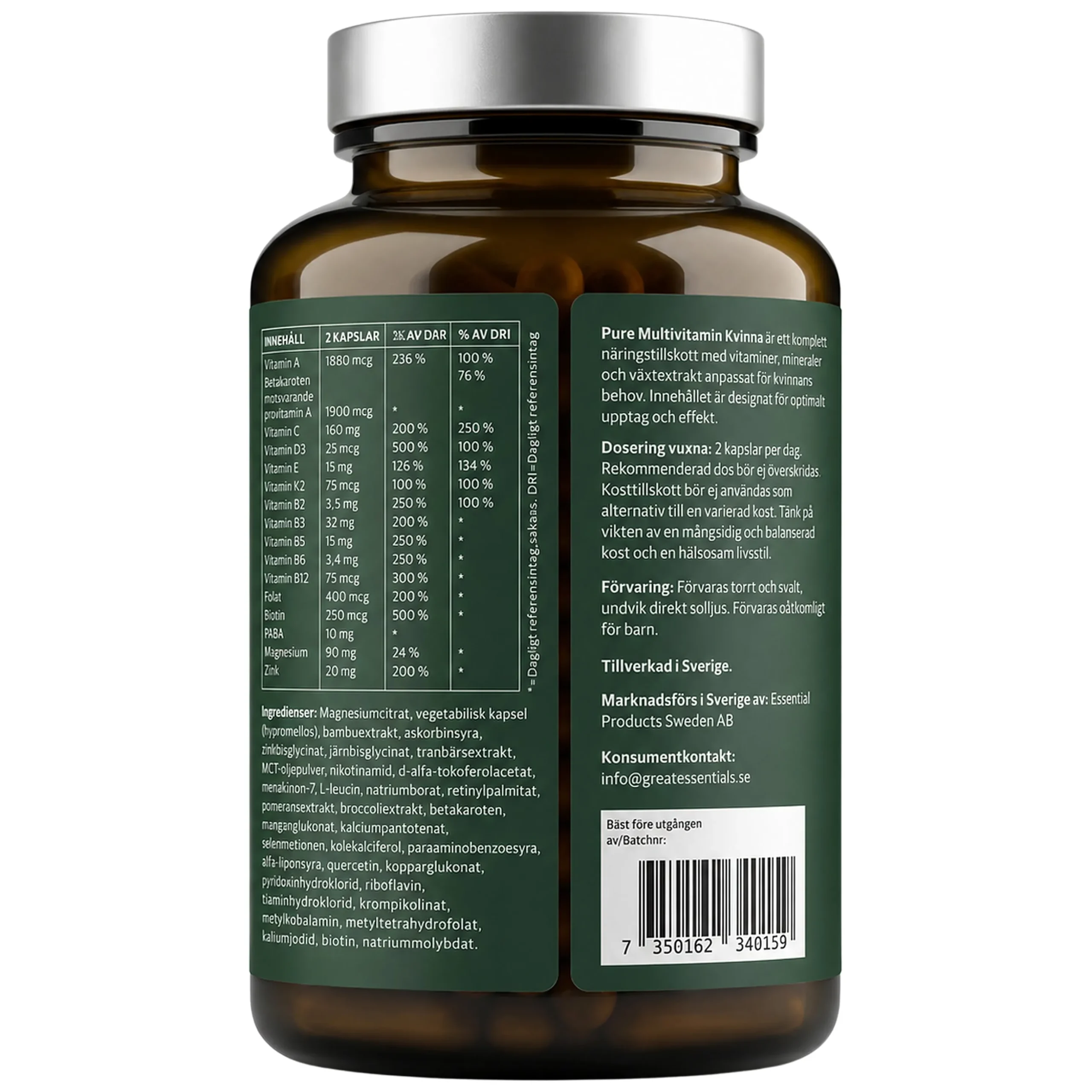 Multivitamin Kvinna 90k
