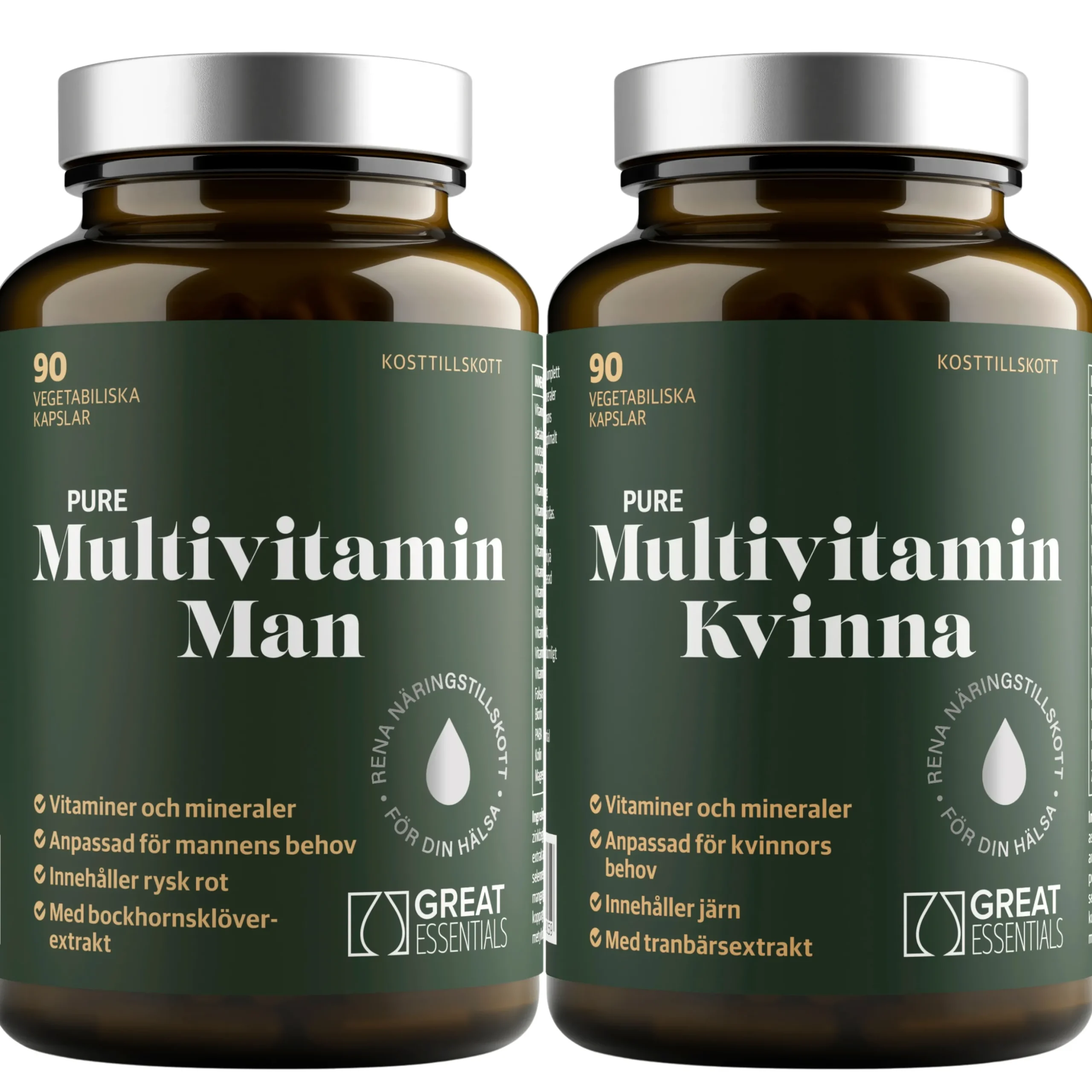 Mutivitamin Man & Kvinna 2x90k