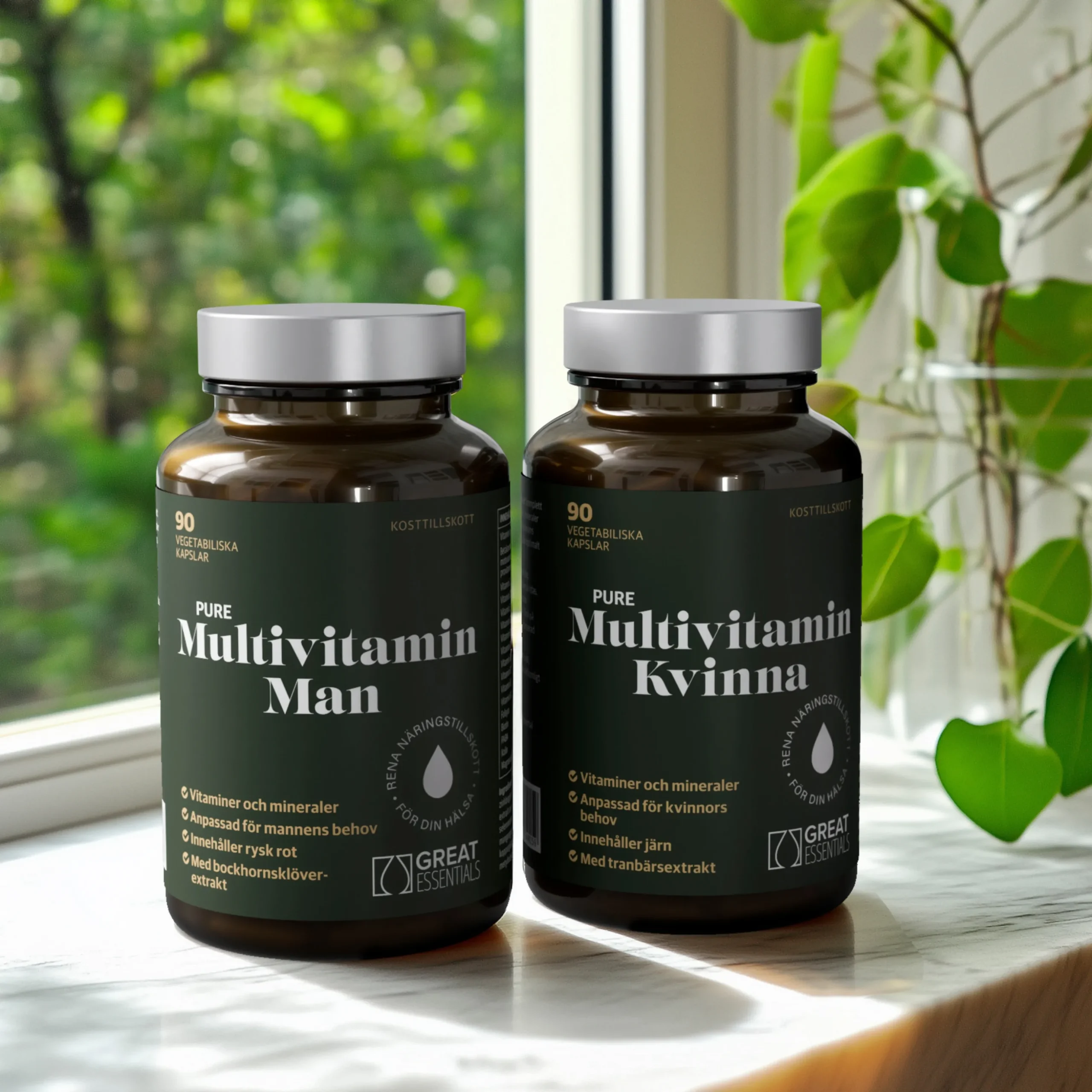 Mutivitamin Man & Kvinna 2x90k