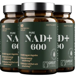 NAD+ 600mg Ekonomipack 3x60k