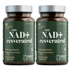 NAD+ 300mg + Resveratrol 2x60k