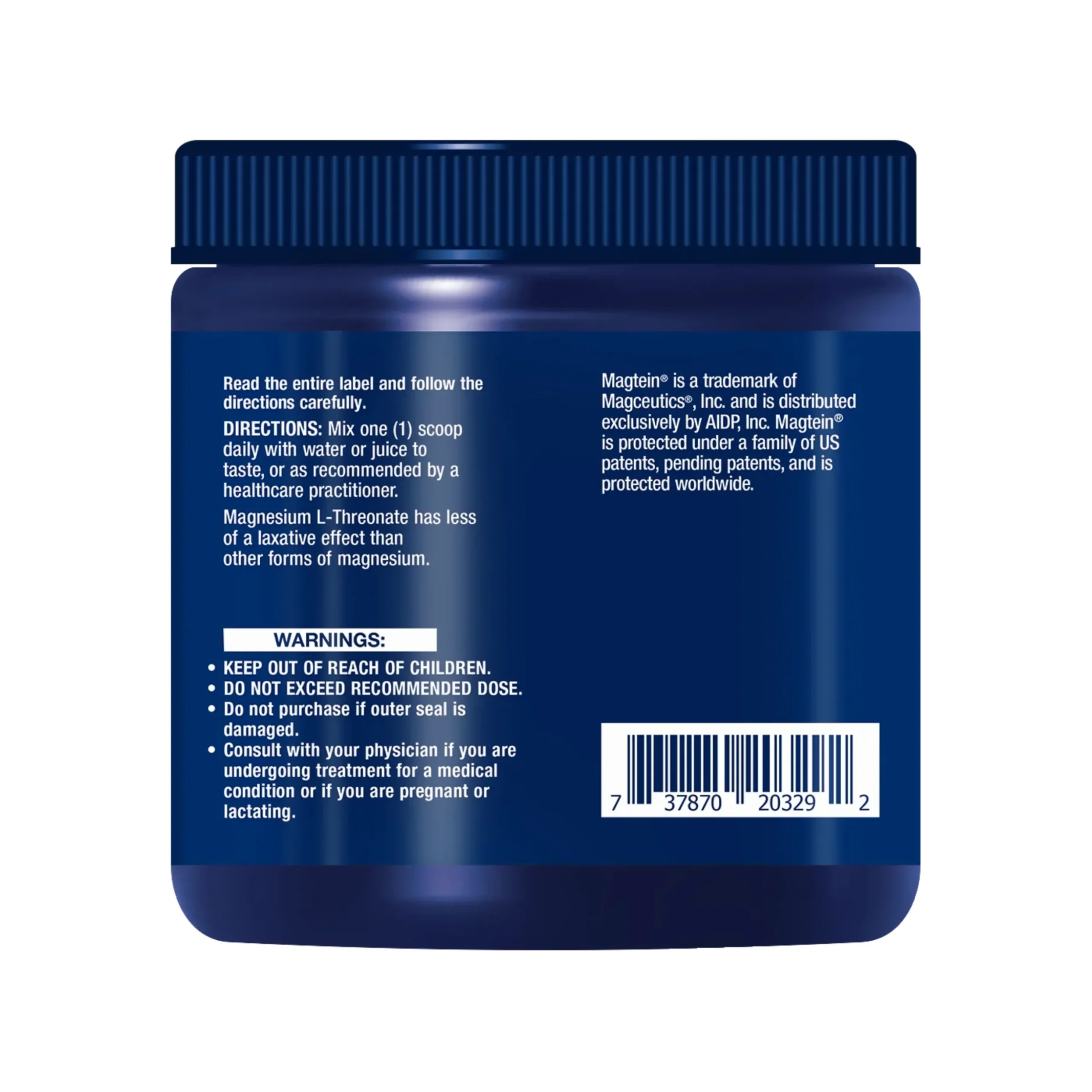 Neuro-Mag® Magnesium L-Threonate 93g
