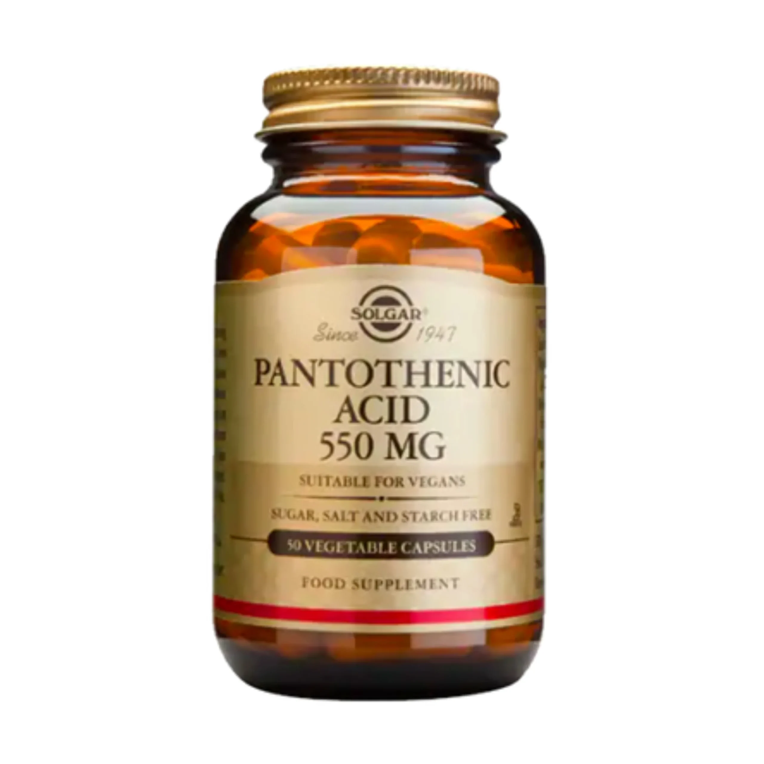 Panthotenic Acid 550mg 50k