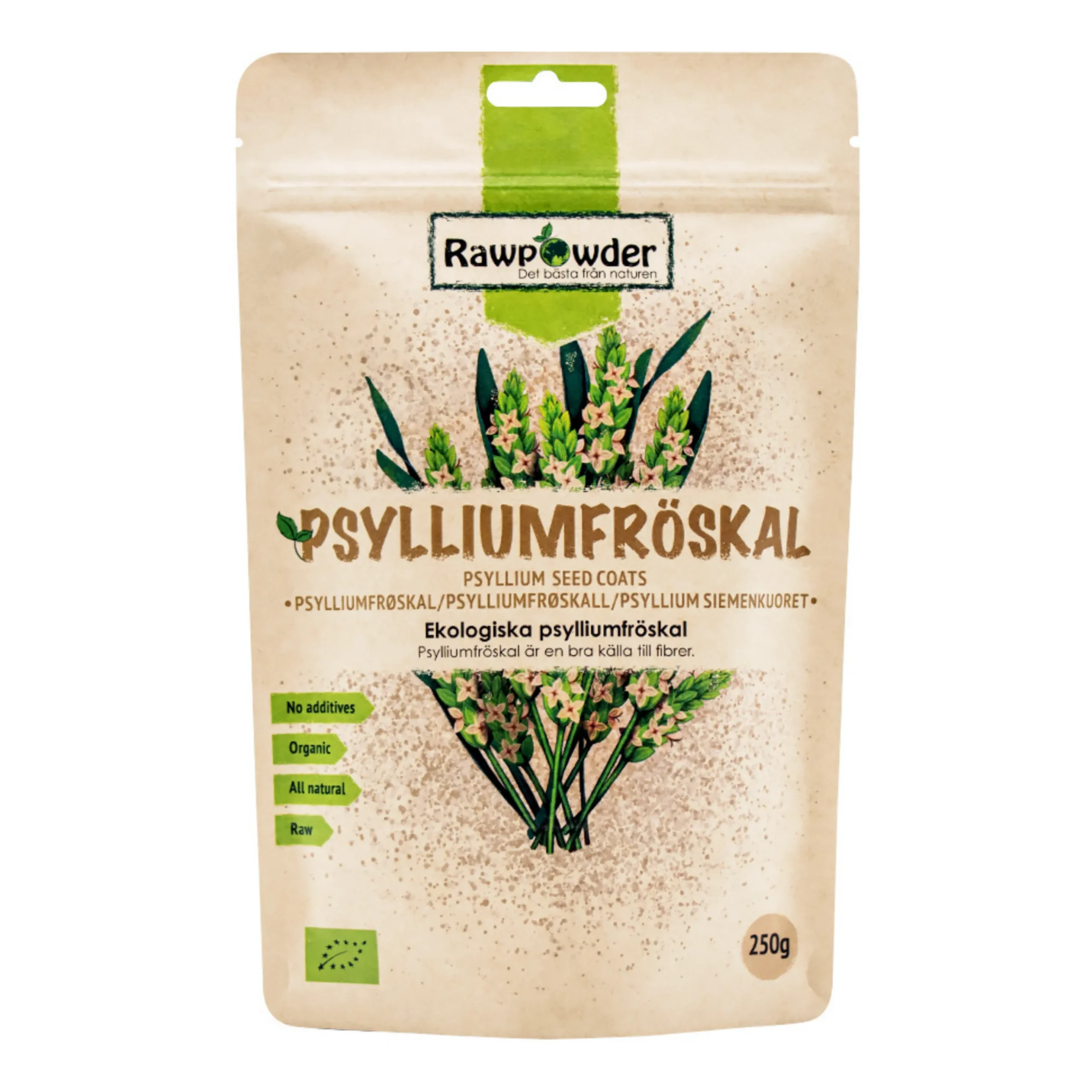 Psylliumfröskal 250g
