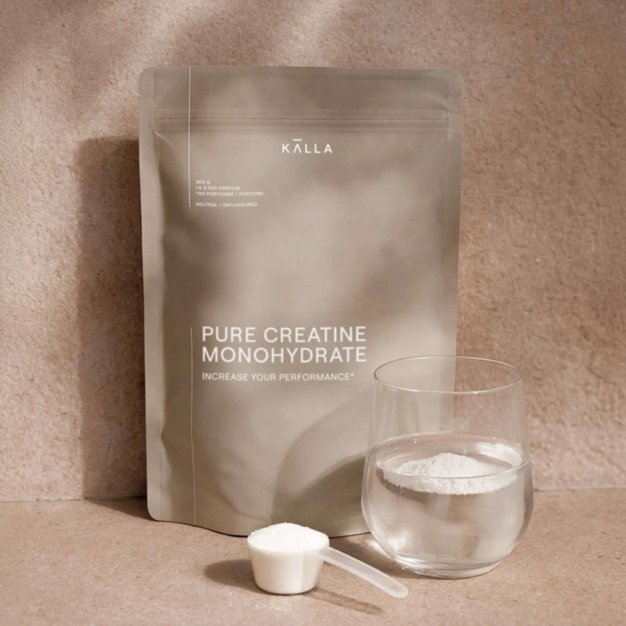 Pure Creatine Monohydrate Ekonomipack 3x300g