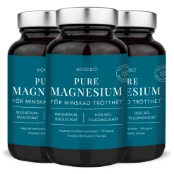 Pure Magnesium Ekonomipack 3x90k