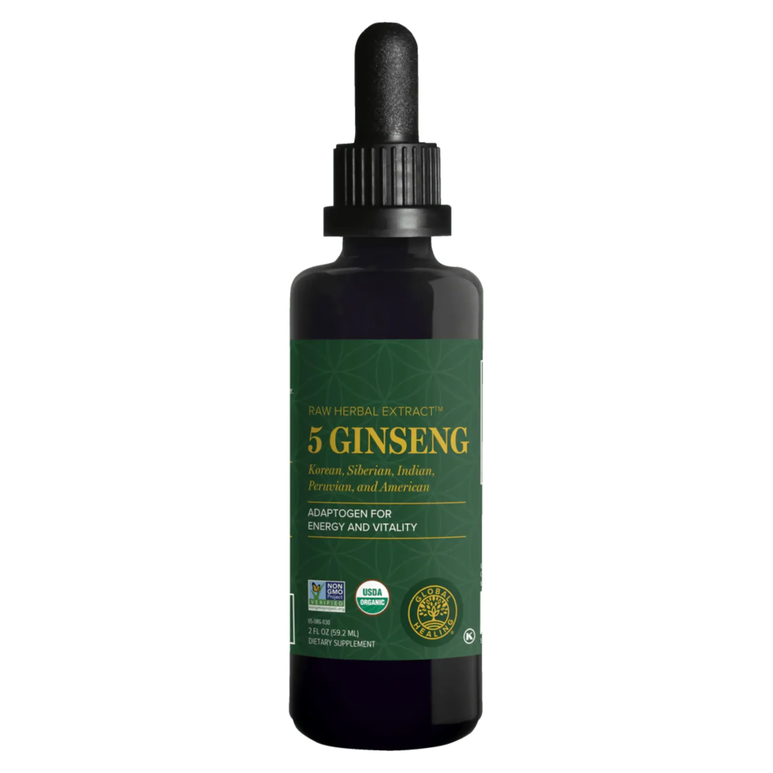 Raw Herbal 5 Ginseng 59,2ml