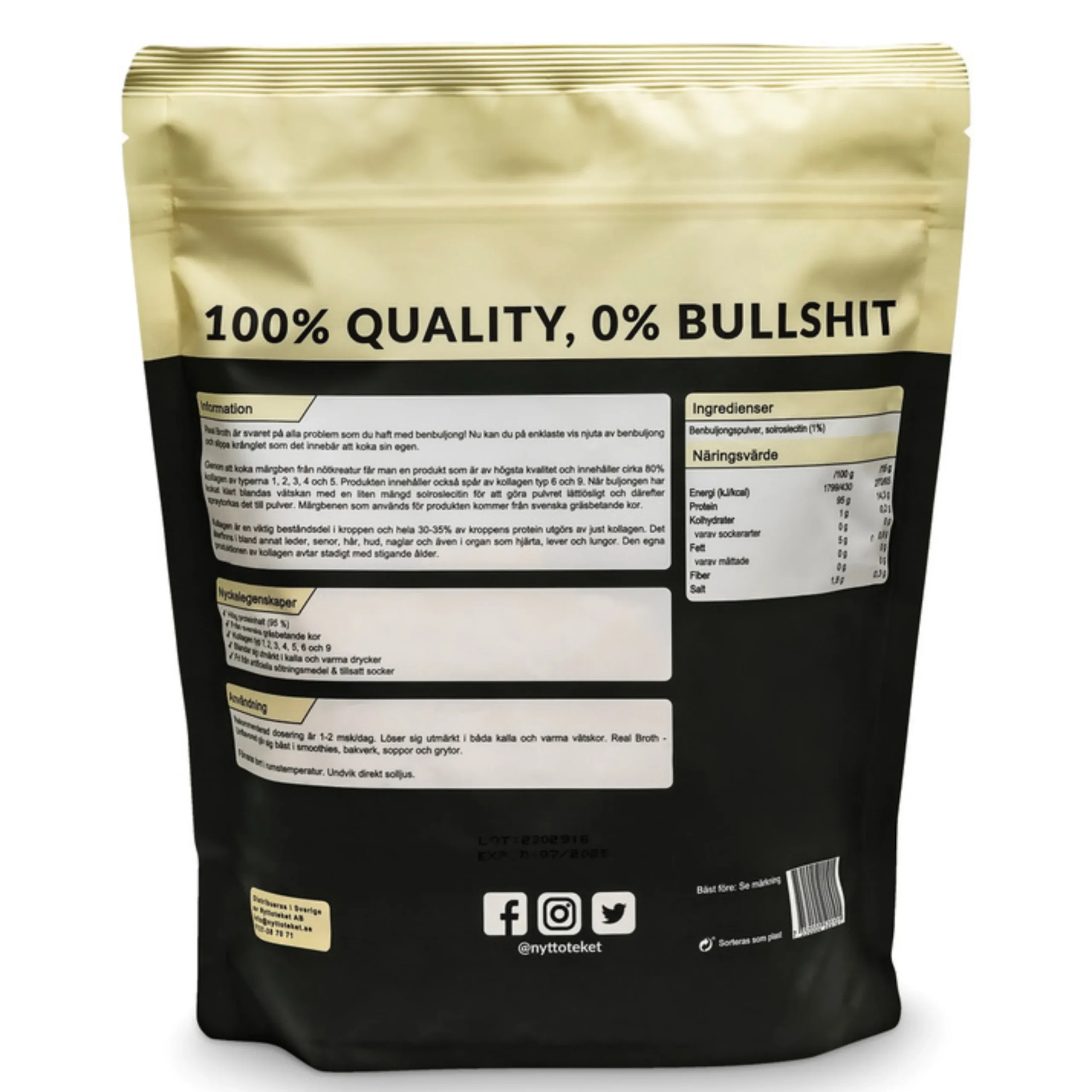 Real Broth Unflavored 500g