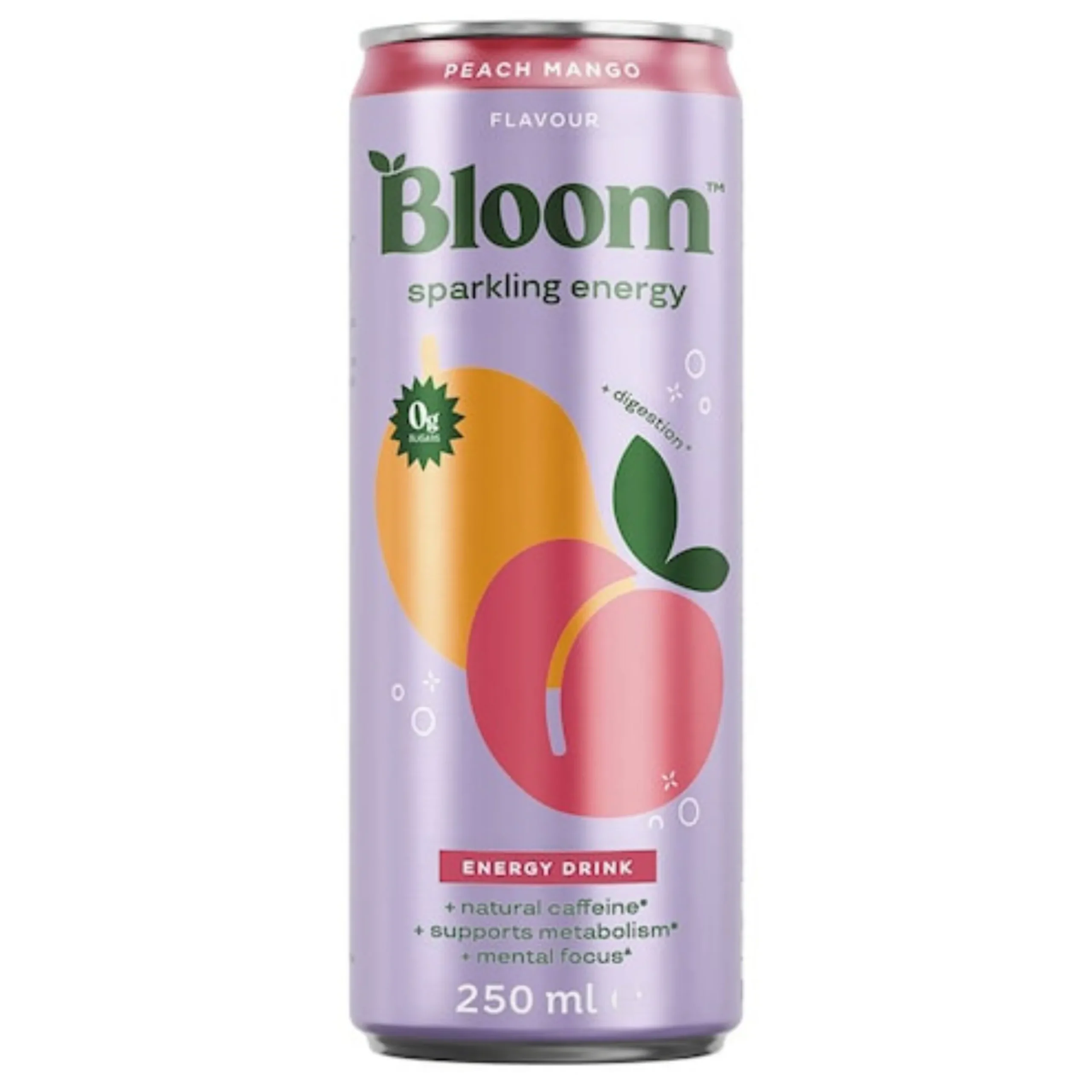 Sparkling Energy Peach Mango 250ml