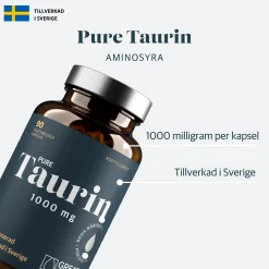 Taurin 1000mg Ekonomipack 2x90k