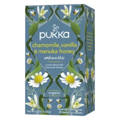Te Chamomil, Vanilla & Manuka Honey 20p