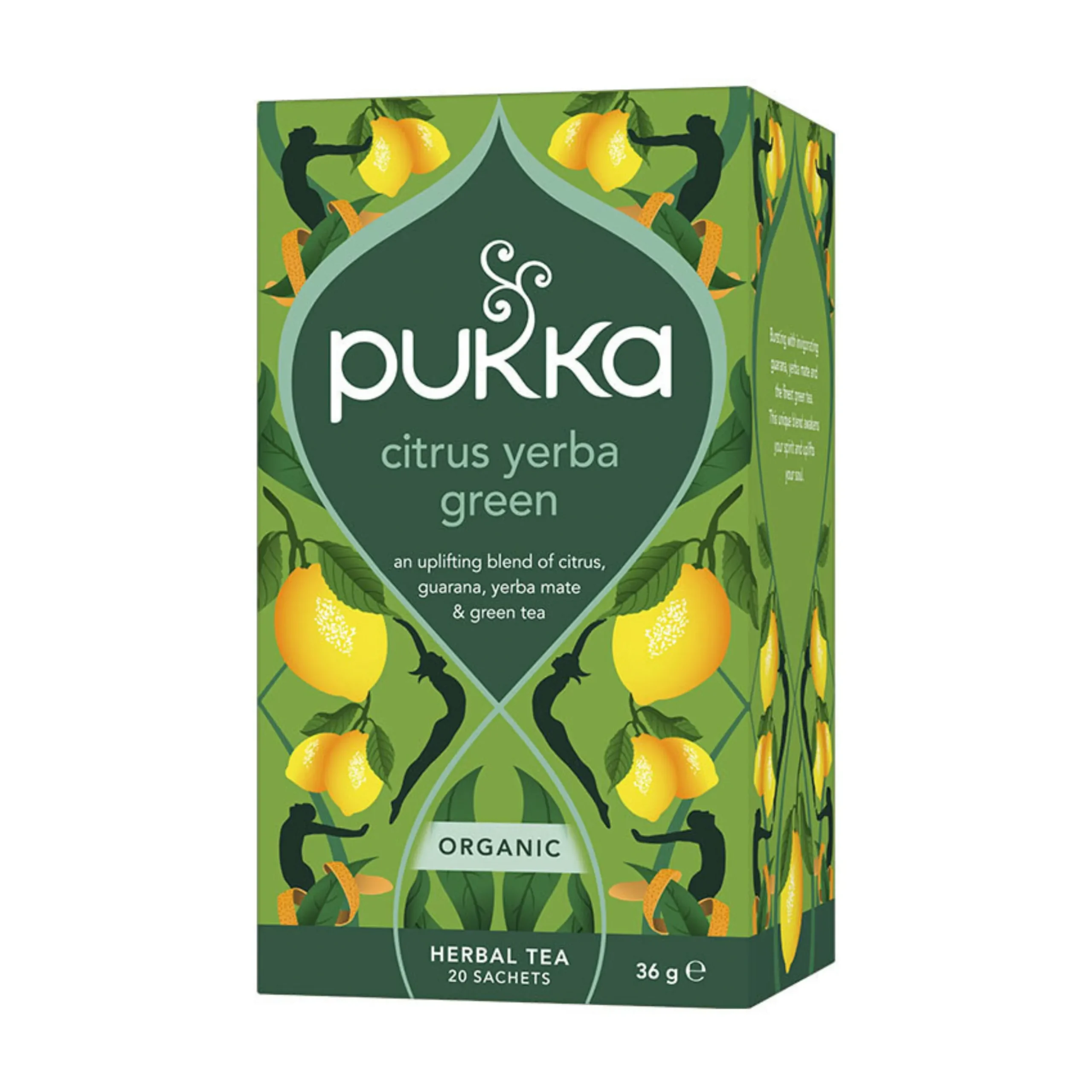 Te Citrus Yerba Green 20p