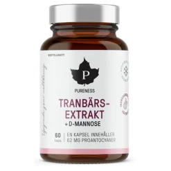 Tranbär + D-mannose 60k