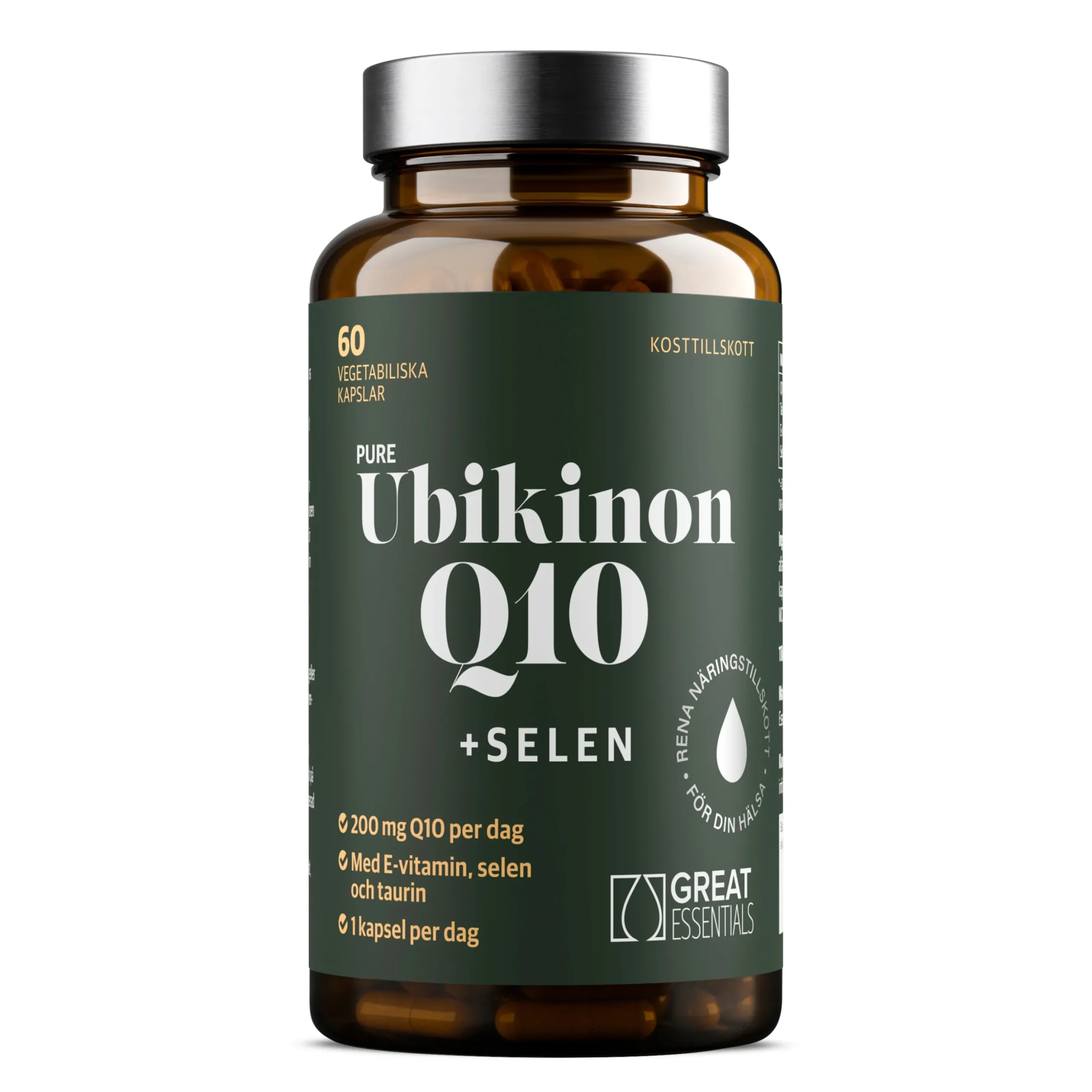 Ubikinon Q10 200mg + Selen 60k