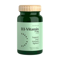 Vitamin D Vegan 75mcg 60k