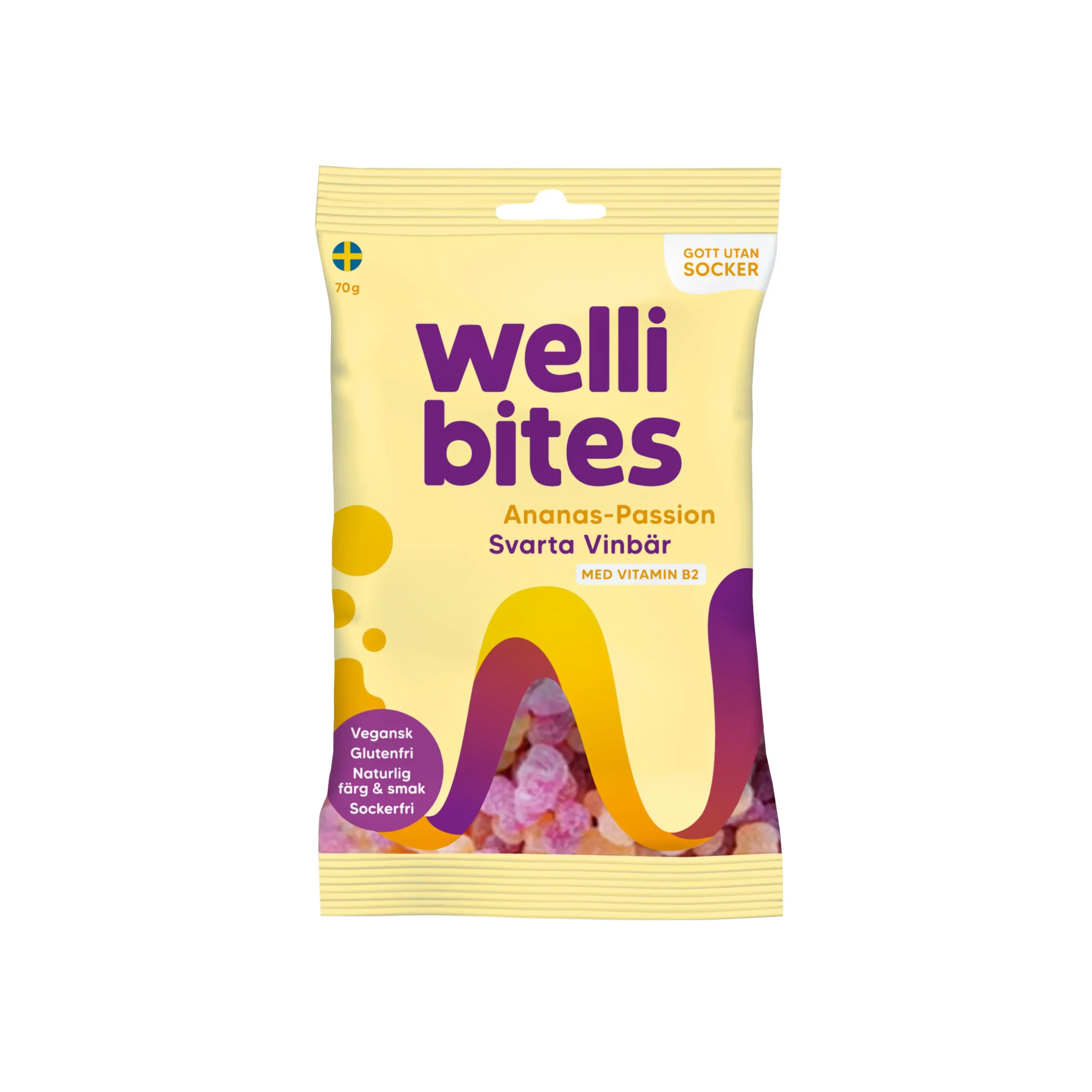 Wellibites Ananas-Passion 70g