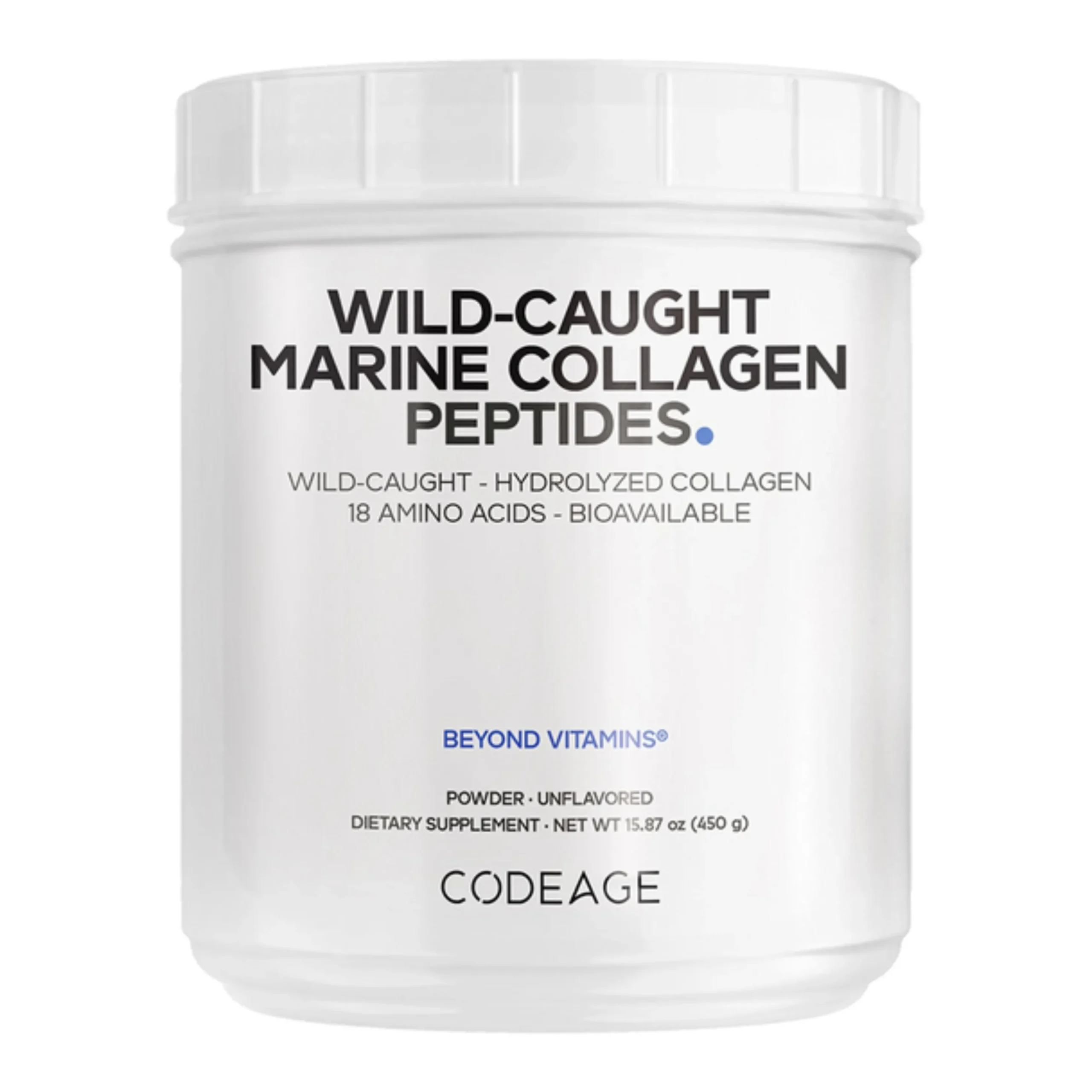Wild-Caught Marine Collagen Peptides 450g