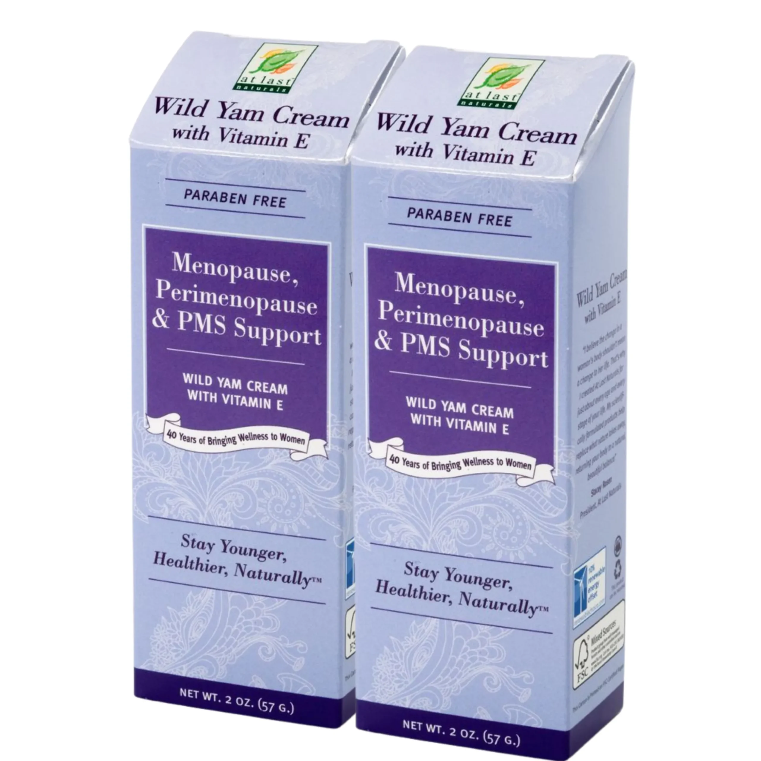 Wild Yam Cream Ekonomipack 2x60ml